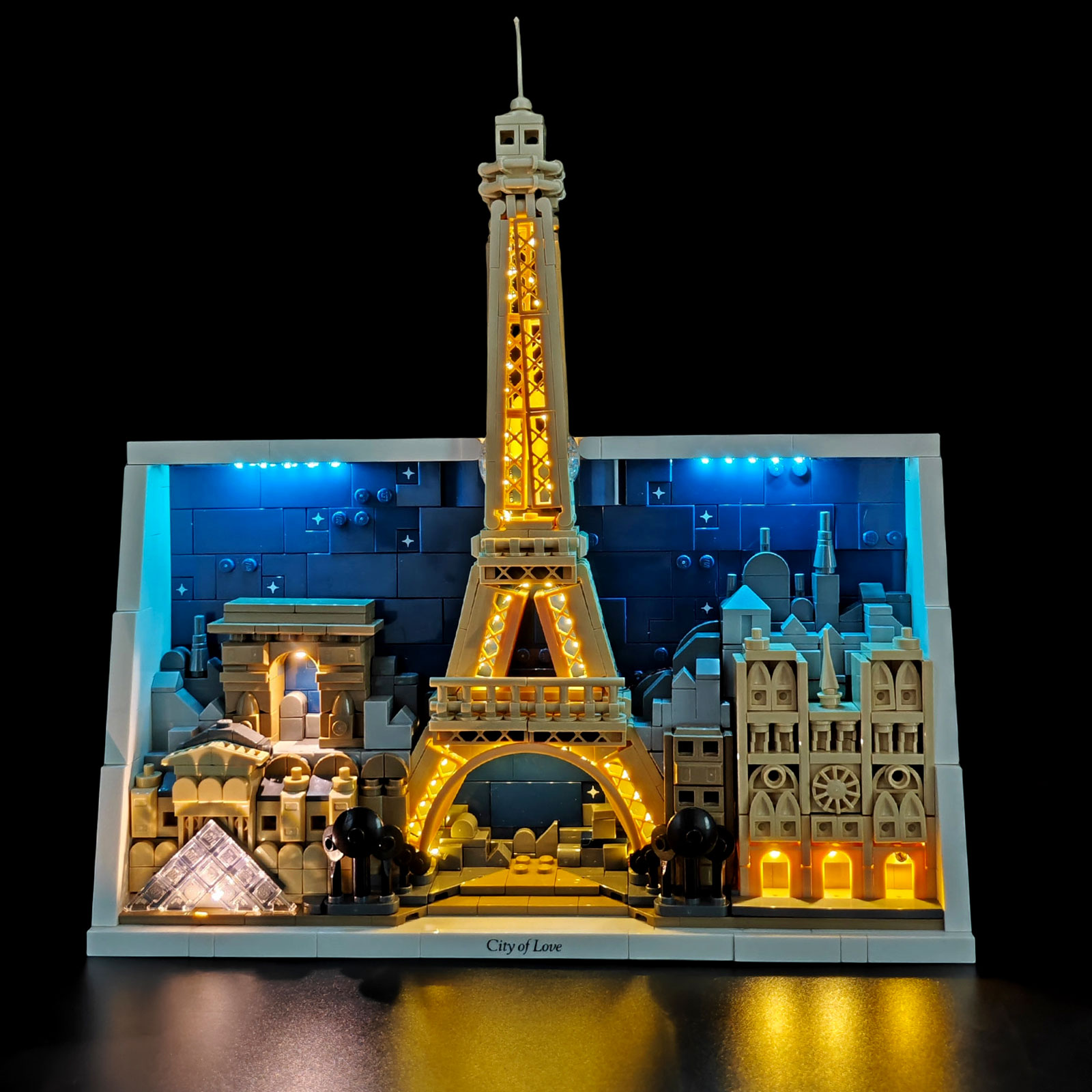Lego Set City - Kit de iluminação LED LYBMTWF compatível
