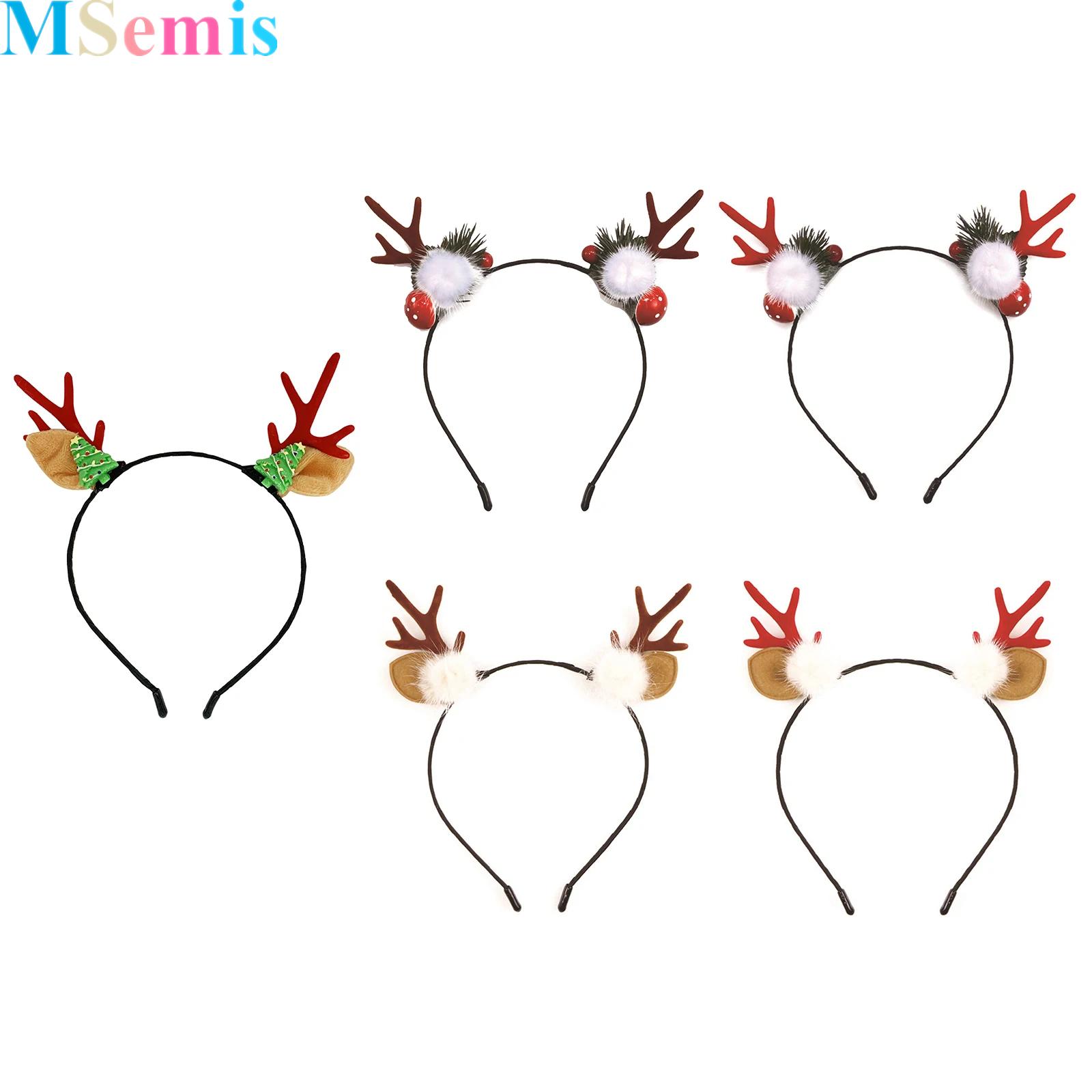 Reindeer Antlers Headband - Tiara com orelhas de veado e