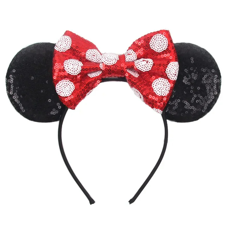 Ribbon Bow Gift - Disney-Headband de lantejoulas com arco de