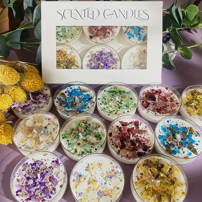 Holiday Candle Set - Conjunto de 6 velas perfumadas fragrância