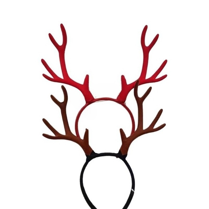 Reindeer Antlers Headband - 10 pares de Tiaras de Rena