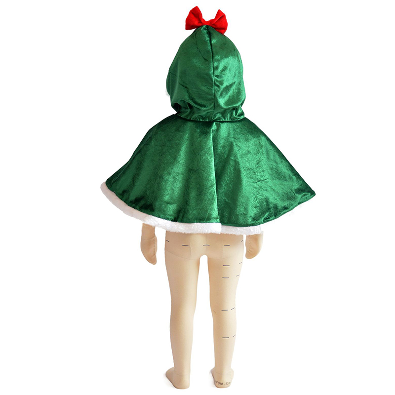 Elfo verde natal poncho com ca - Elf Costume Christmas avaliação e preço