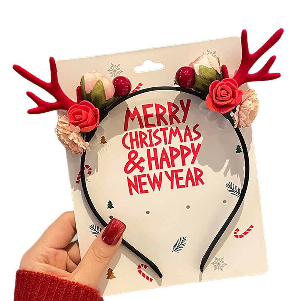 Bonito acessórios de cabelo am - Reindeer Antlers Headband avaliação e preço