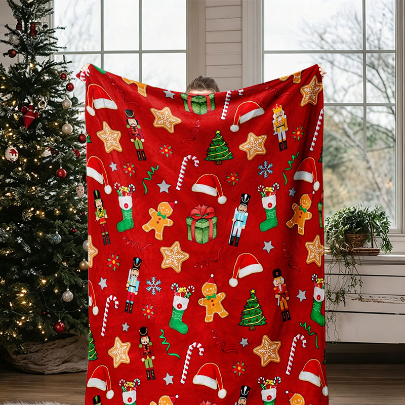 Cobertor com Estampa de Árvore - Christmas Throw Blanket avaliação e preço
