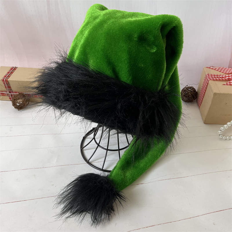 Chapéu de Papai Noel de Pelúci - Santa Hat Plush avaliação e preço