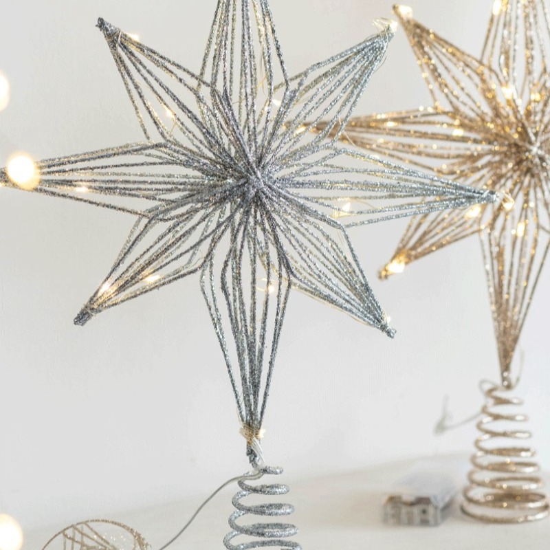 Decoração de Natal: Enfeite de - Star Tree Topper avaliação e preço