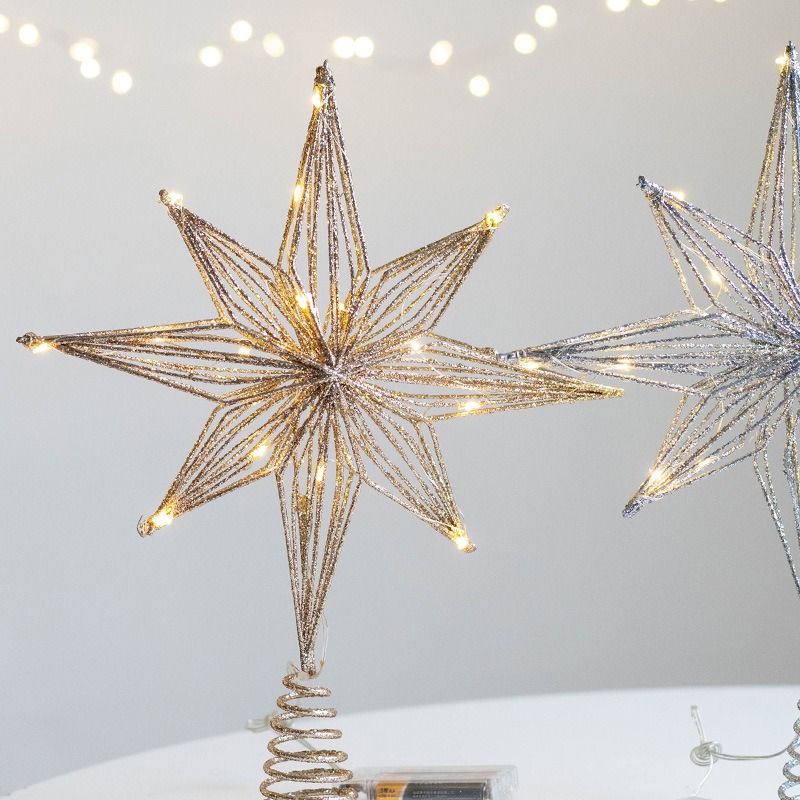 Decoração de Natal: Enfeite de - Star Tree Topper avaliação e preço