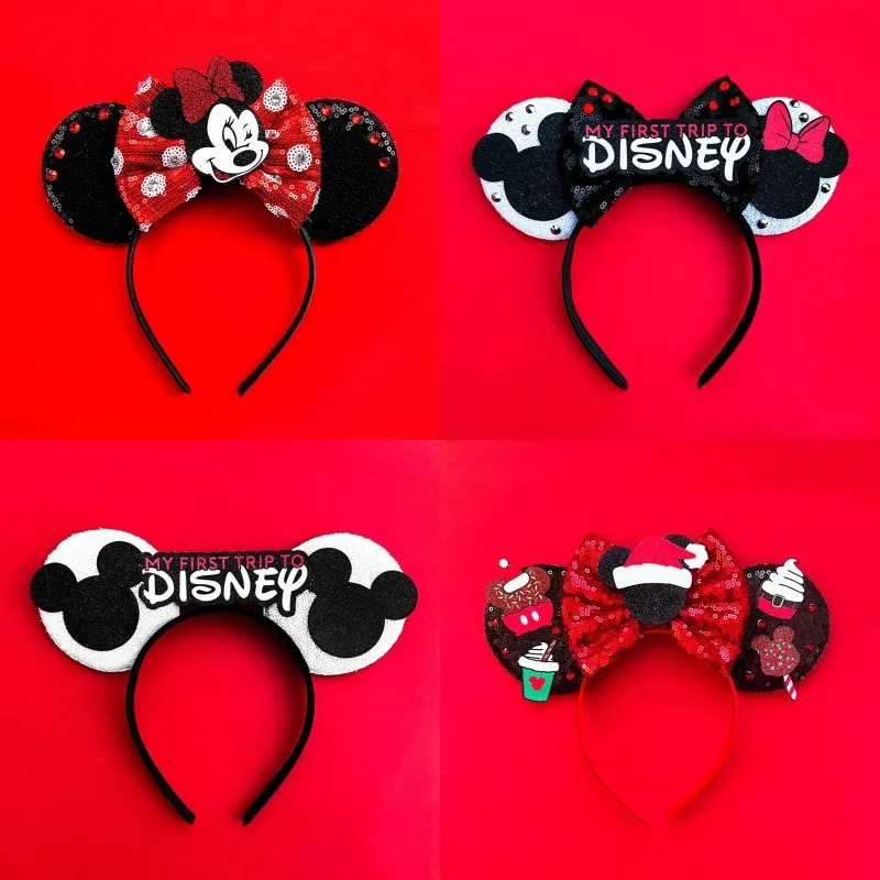 Disney-Mickey Mouse Orelhas Ba - Ribbon Bow Gift avaliação e preço