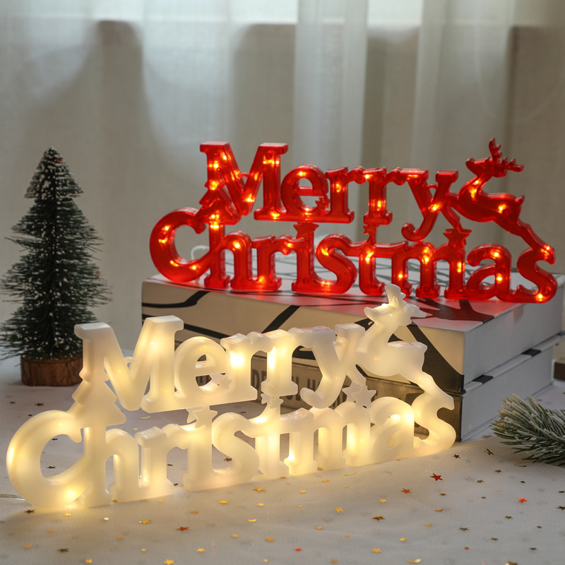 Feliz Natal LED Letter Tag Lig - Led Fairy String Lights avaliação e preço