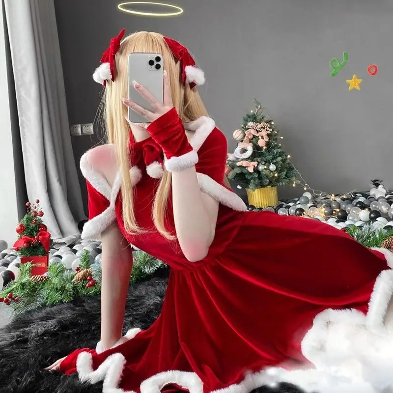 Fantasia de Natal para Mulhere - Elf Costume Christmas avaliação e preço