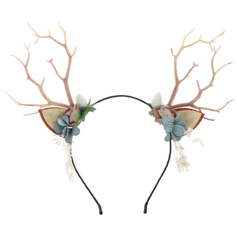 Ramo rena chifre forma cabelo  - Reindeer Antlers Headband avaliação e preço