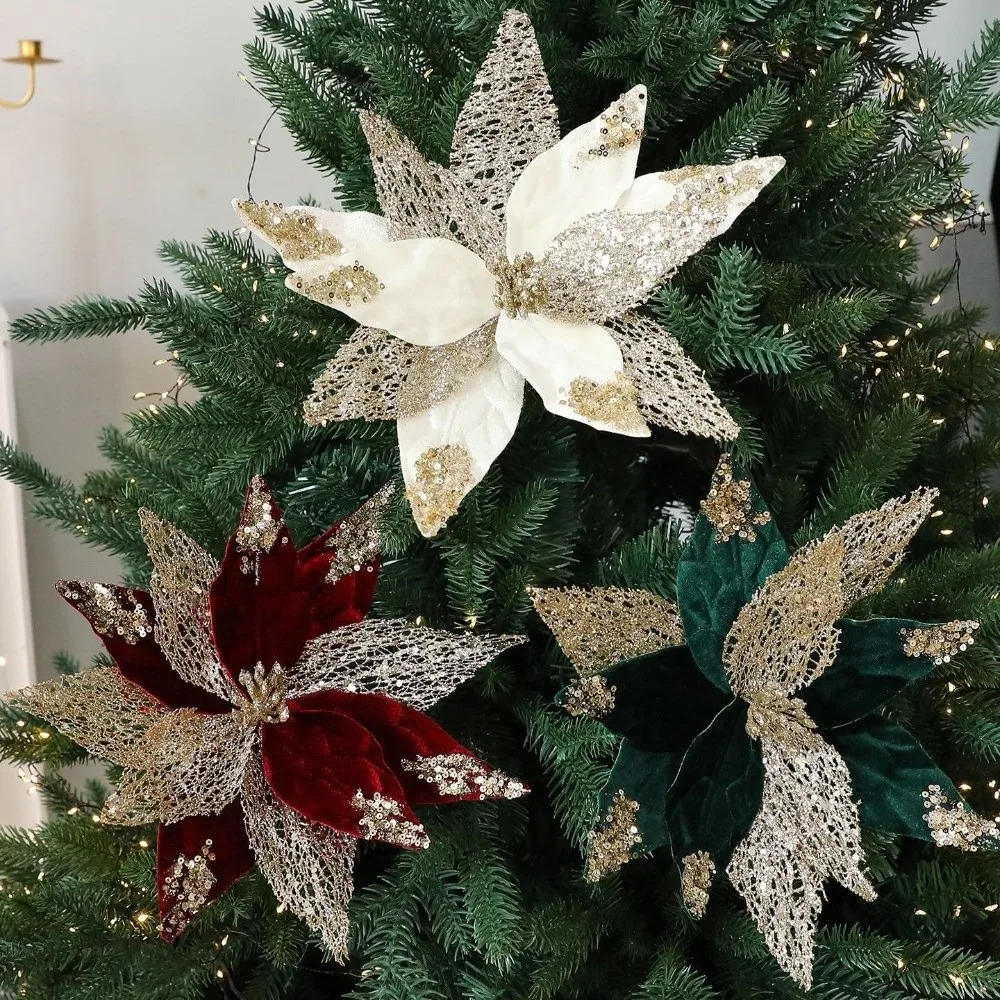 29cm artificial flor de natal  - Christmas Wreath Fake avaliação e preço