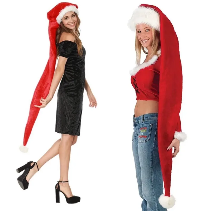 Chapéu de Papai Noel Extra Lon - Santa Hat Plush avaliação e preço