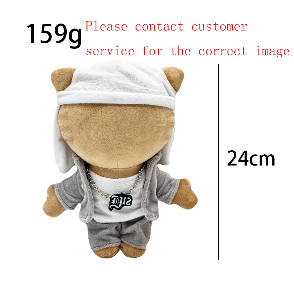 24cm olá selena eminem boneca  - Santa Hat Plush avaliação e preço
