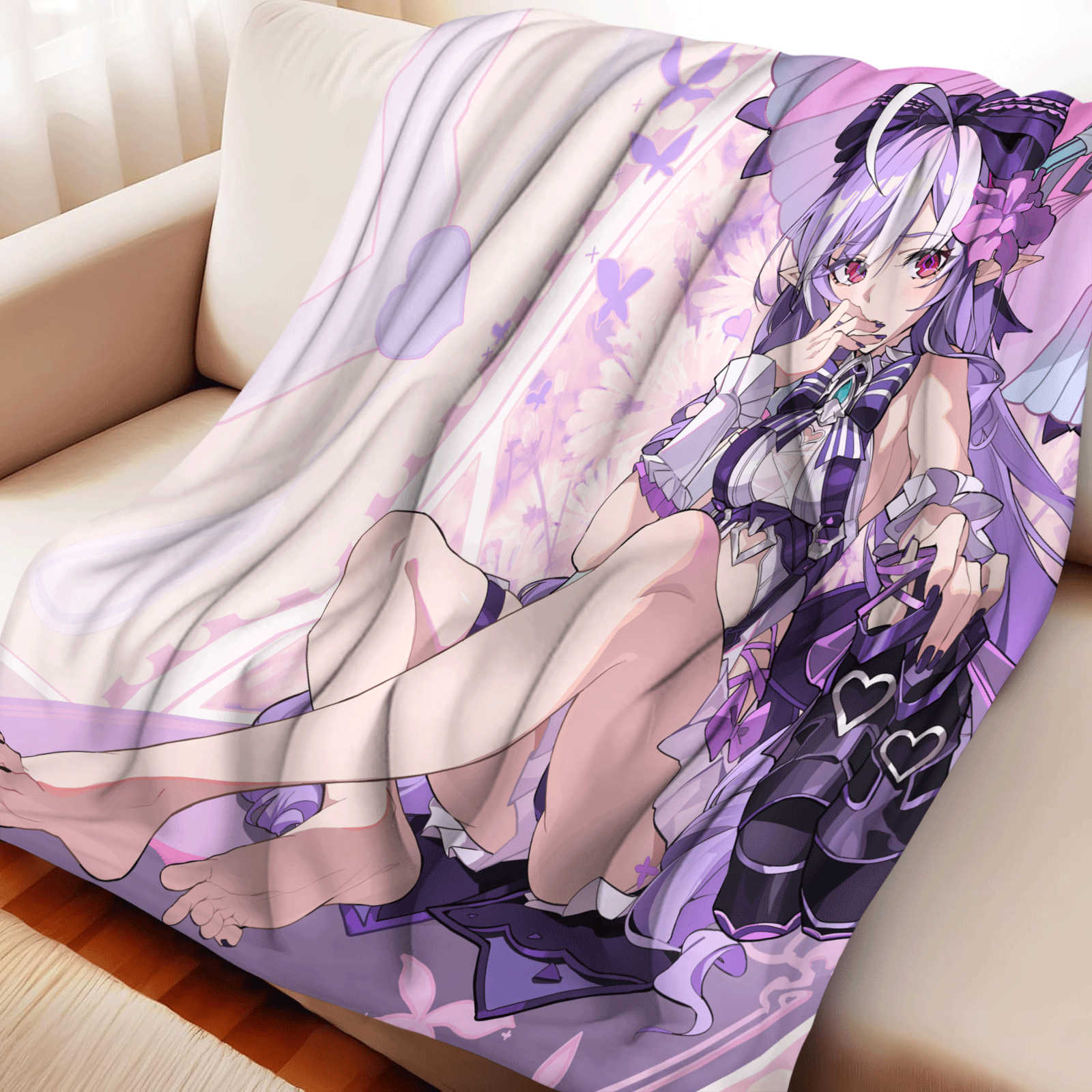 Cobertor de flanela zenless zo - Christmas Throw Blanket avaliação e preço