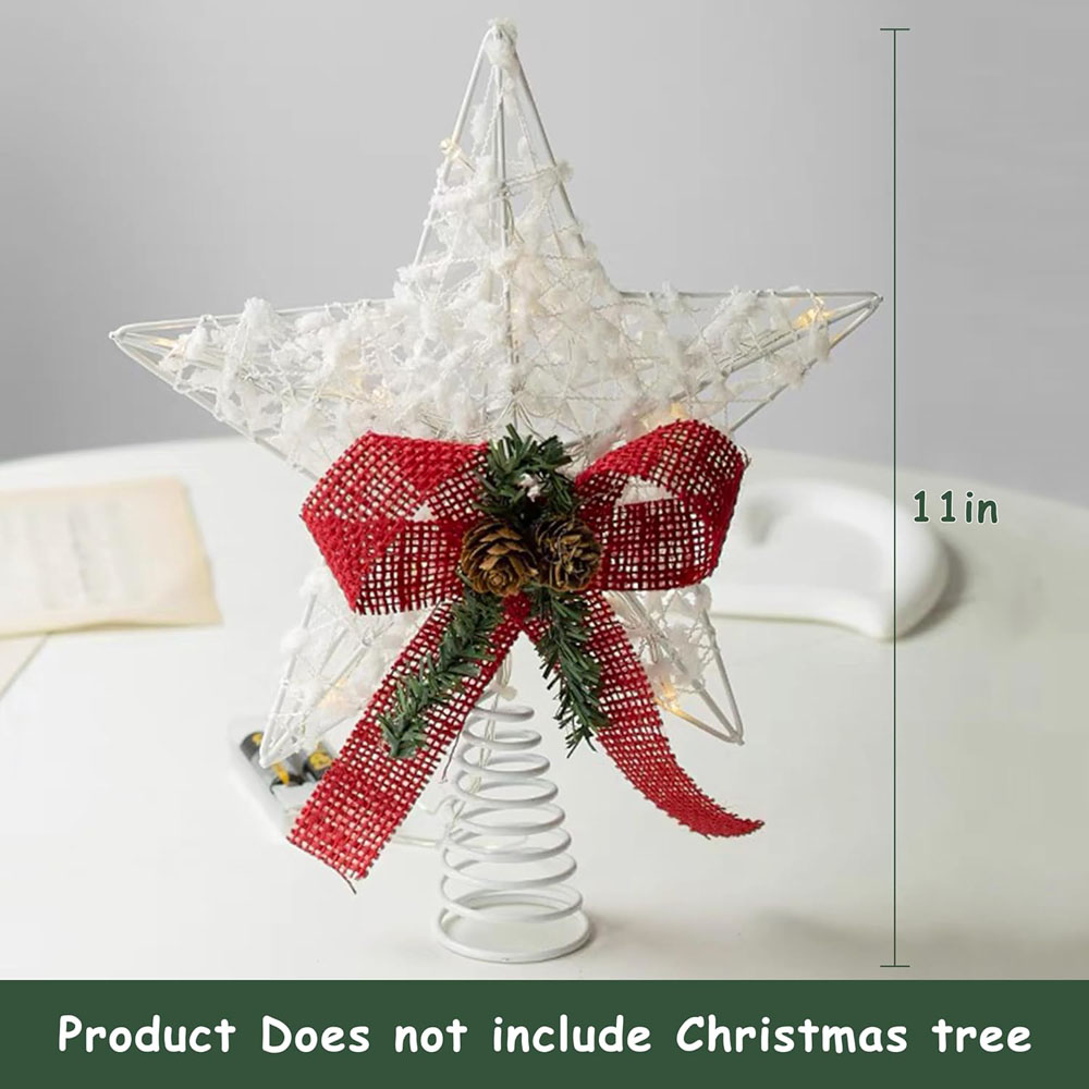 Árvore de natal led estrela ár - Star Tree Topper avaliação e preço