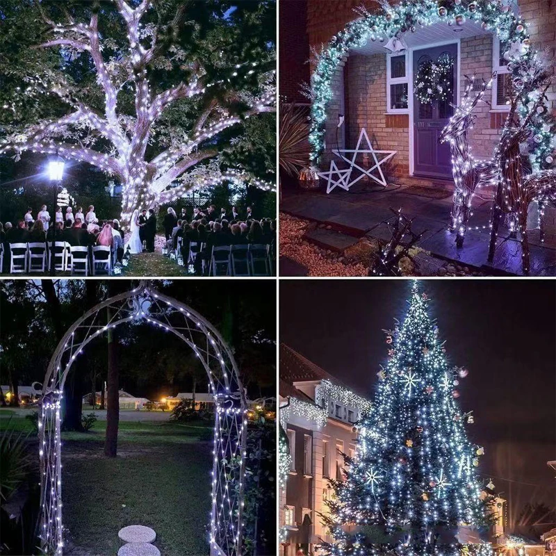 5m/10m/20m led fio de cobre lu - Led Fairy String Lights avaliação e preço