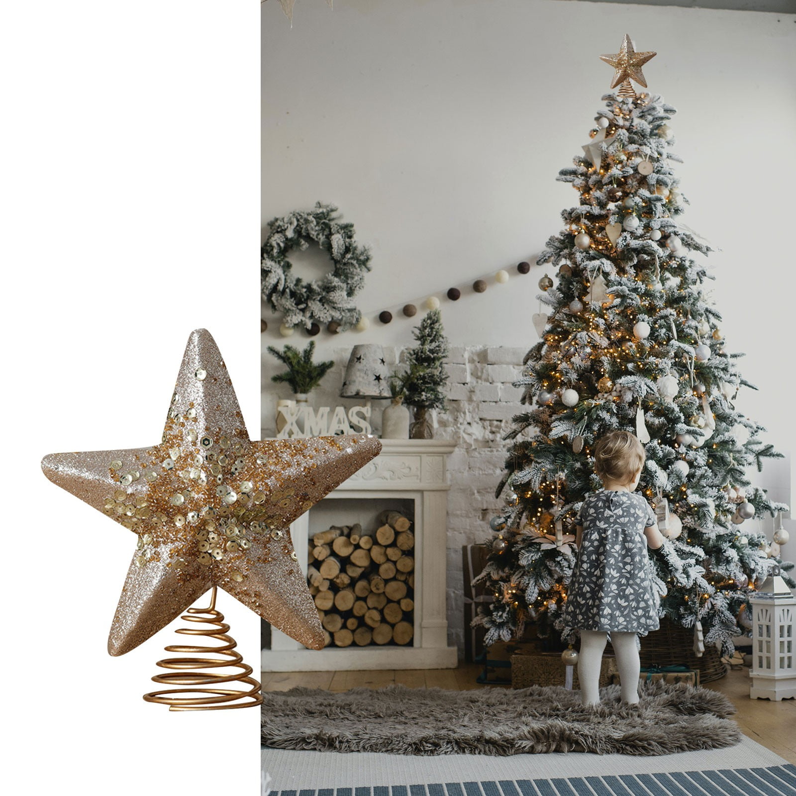 Árvore de natal topo estrela d - Star Tree Topper avaliação e preço