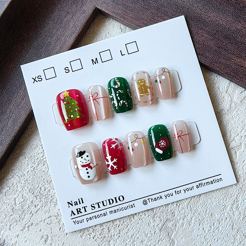 10 pçs natal metade artesanal  - Christmas Tree Artificial avaliação e preço