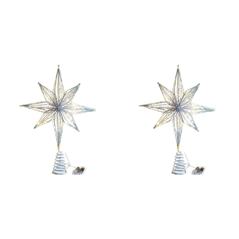ABXF-2X árvore de natal topper - Star Tree Topper avaliação e preço