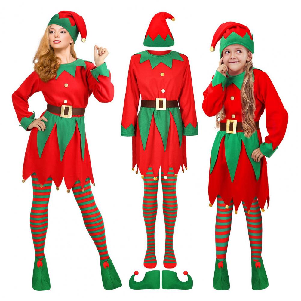 1 conjunto de fantasia de elfo - Elf Costume Christmas avaliação e preço