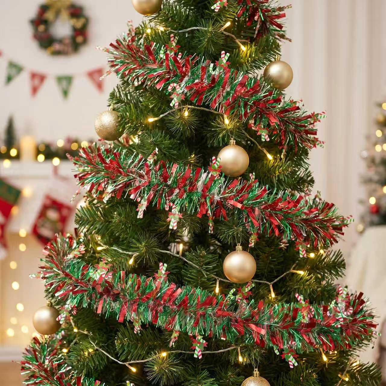 Guirlanda de Natal de 2M em Ti - Tinsel Garland Decoration avaliação e preço