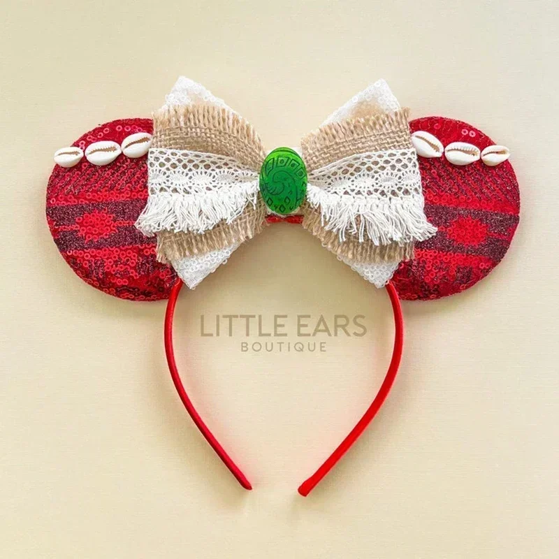 Disney moana 2 orelha bandana  - Ribbon Bow Gift avaliação e preço