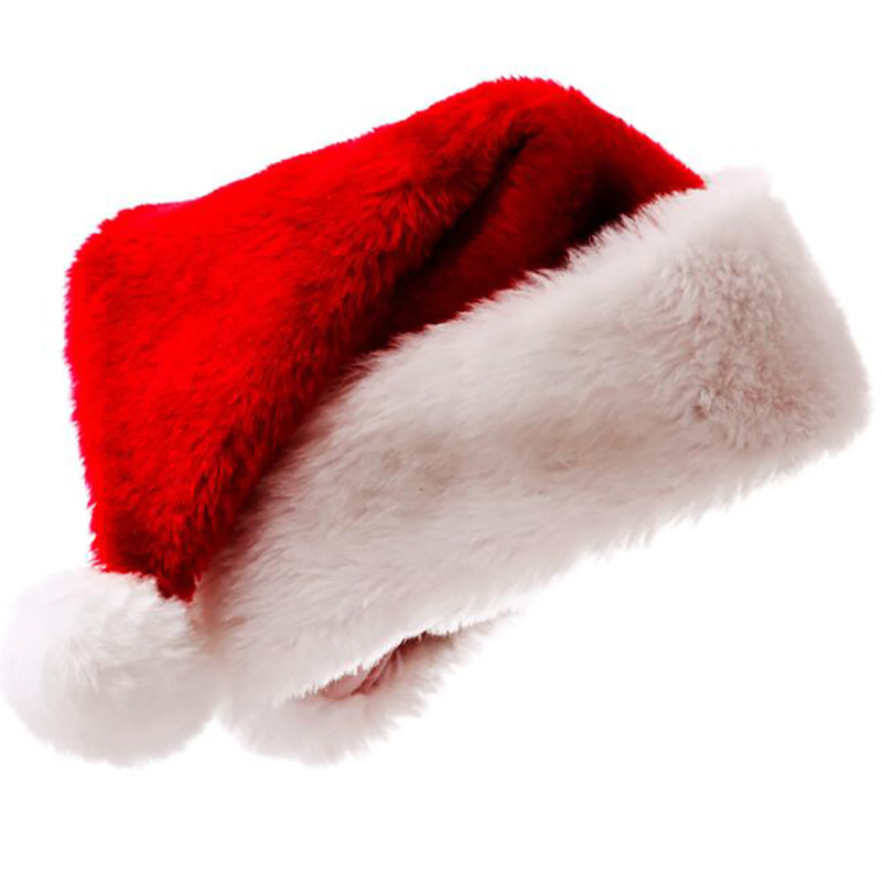 Chapéu de natal de pelúcia par - Santa Hat Plush avaliação e preço