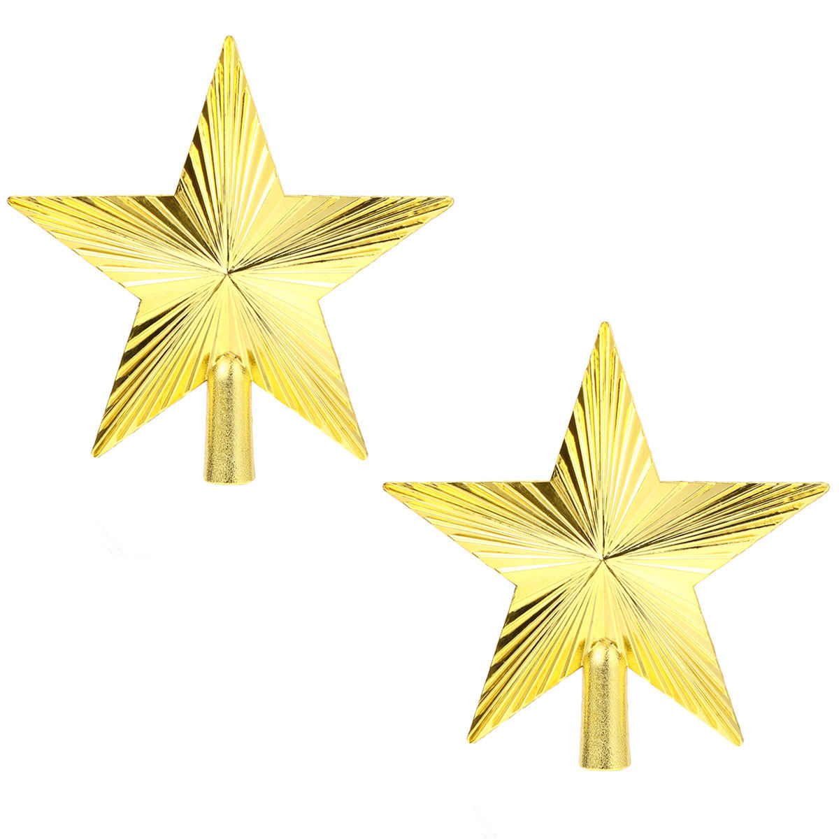 2 Peças de Enfeite de Natal Es - Star Tree Topper avaliação e preço