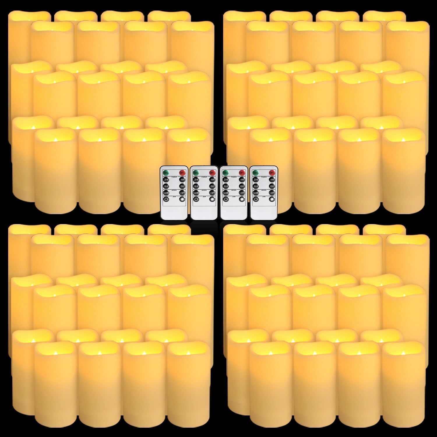 Conjunto de 96 Velas LED à Pro - Holiday Candle Set avaliação e preço